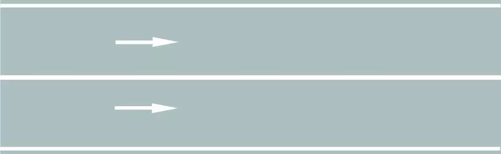 路中心白色实线是何含义？