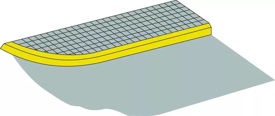 路缘石上的黄色实线是何含义？
