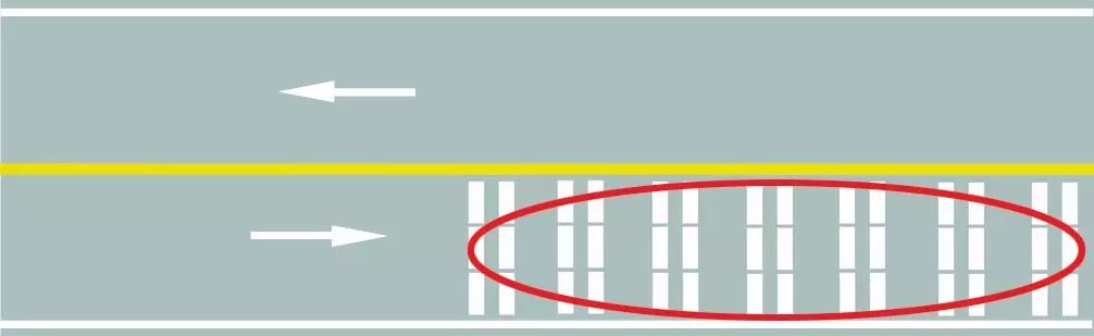 路面上的白色标线是何含义？