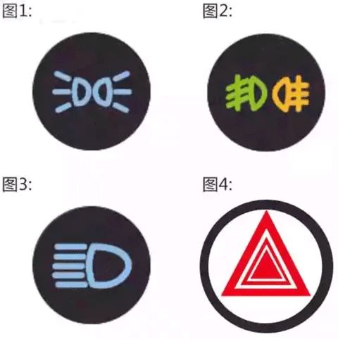 车辆发生意外，要及时打开哪个灯？