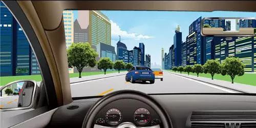 驾驶机动车在遇这种情况时，我方车辆不能超越是因为？