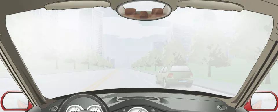 在这种天气条件下行车如何使用灯光？