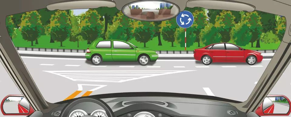 进入这个路口应该怎样做？