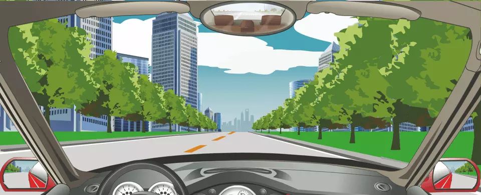 在这段道路上，只要不影响其他车辆通行的前提下可以掉头。