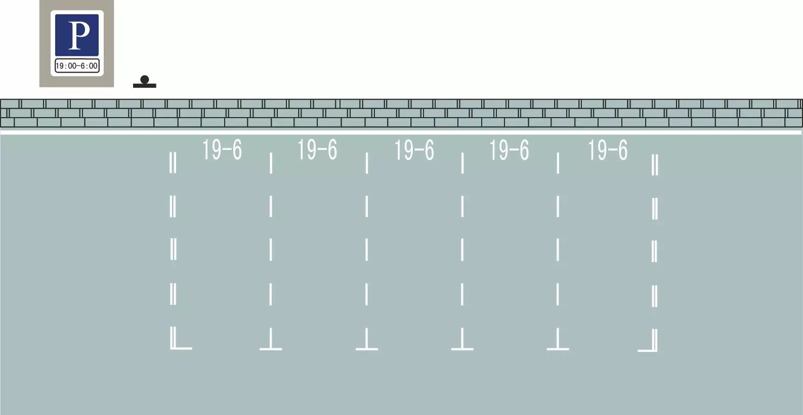 这种白色矩形标线框含义是什么？