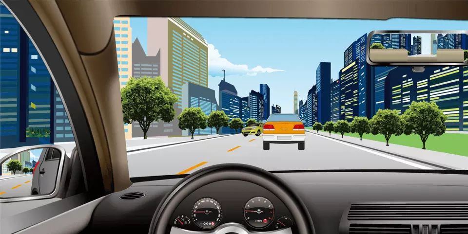 如图所示，在超车过程中，遇对向有来车时要放弃超车是因为什么?