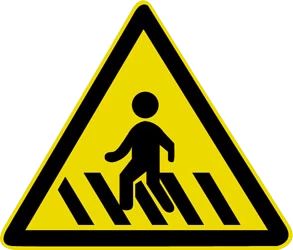 如图所示，当您看到这个标志时，应该想到什么?