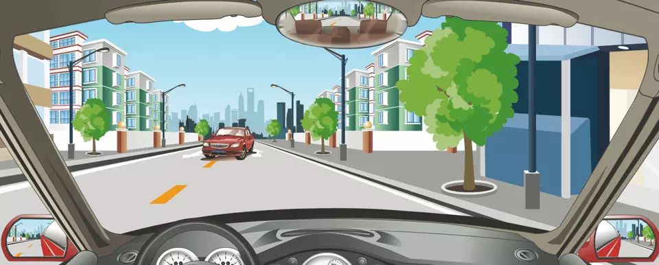 在这种情况下怎样会车最安全？