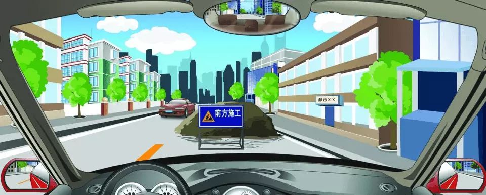 在这种情况下怎样安全会车？