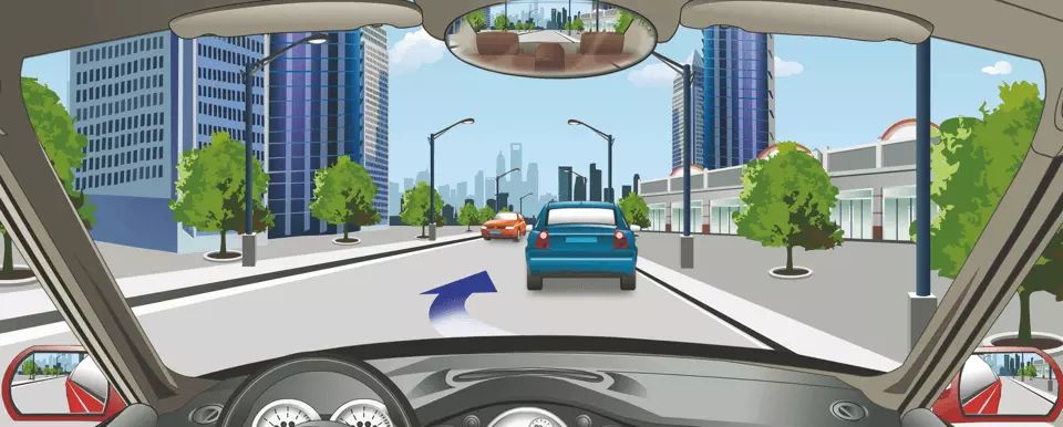 驾驶机动车遇到这种情况怎样做最安全？