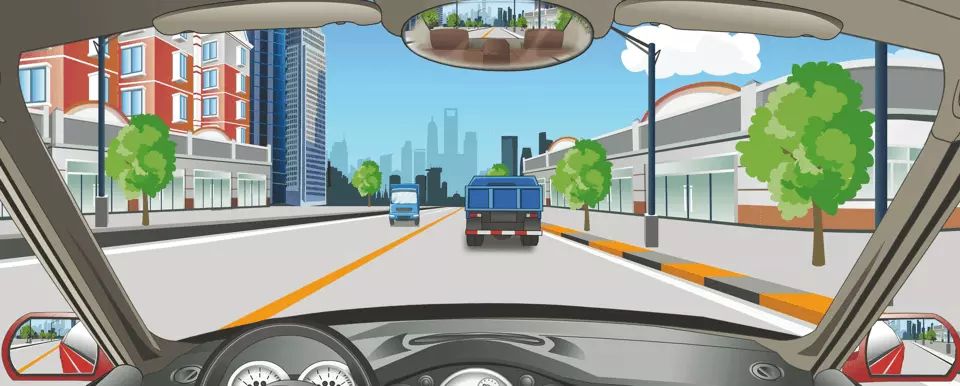 驾驶机动车在这种情况下怎样做？