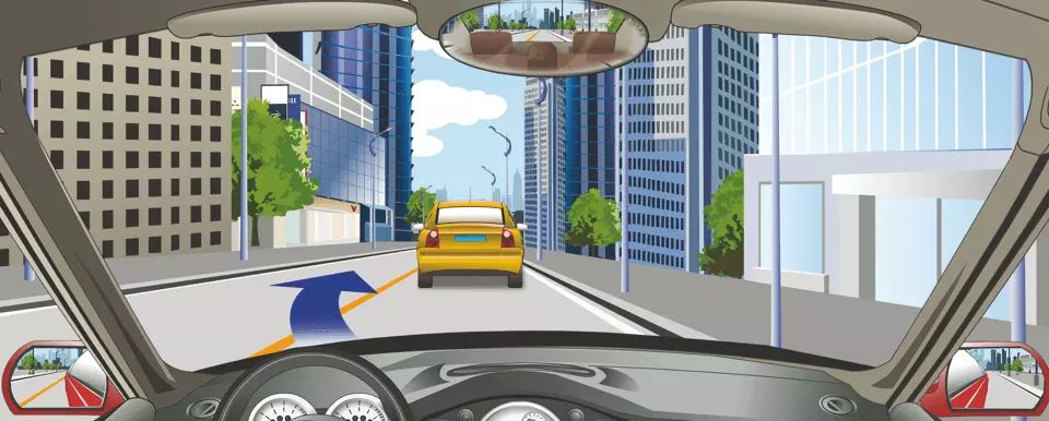 驾驶机动车在这种道路上超车可借对向车道行驶。