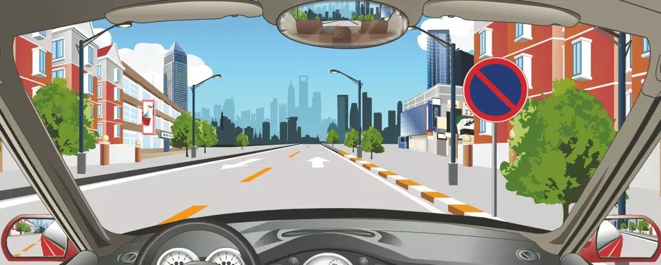 在这个区域内不允许长时间停放机动车。