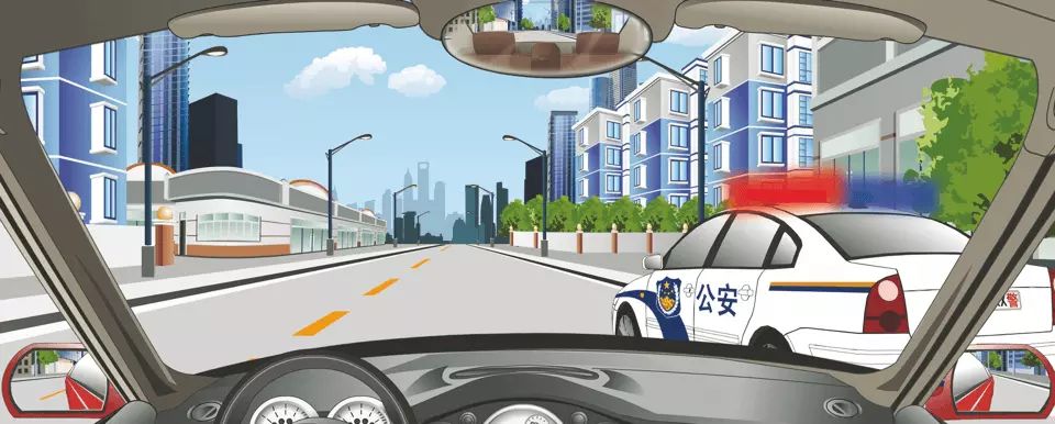 驾驶机动车遇到这种特殊情况怎样行驶？