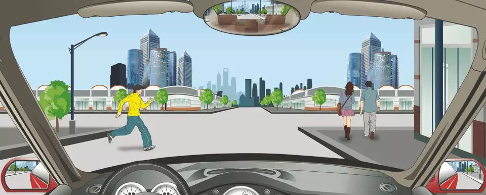 驾驶机动车突然遇到这种情况怎样做？