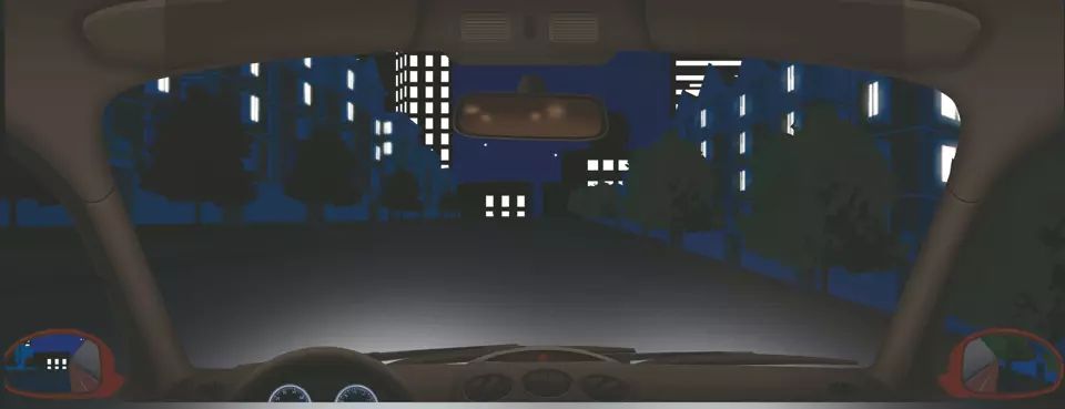 驾驶机动车在这种环境条件下起步前要开启远光灯。