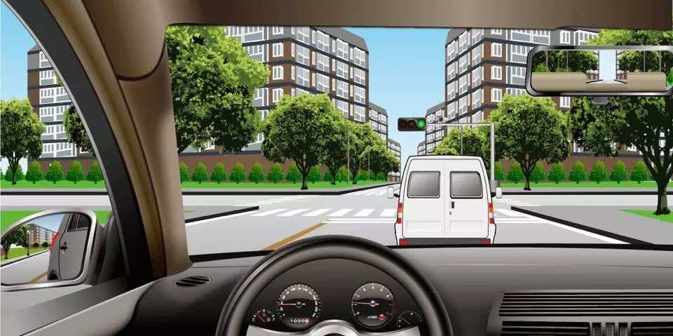 如图所示，在这种情况下通过交叉路口时，不得超车的原因是什么?