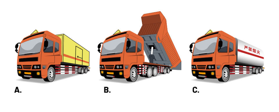 下列哪种车型适合运输液化气体危险货物？