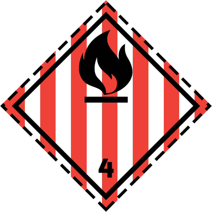 图示危险货物包装标志表示该包装内装物为（）。