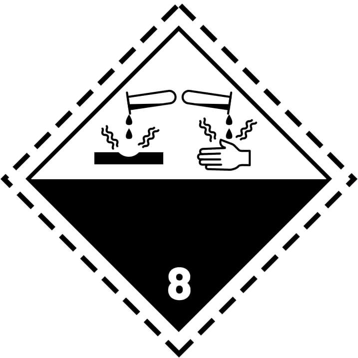 图示危险货物包装标志表示该包装内装物为（）。