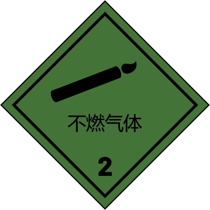 图示道路危险货物运输车辆标志牌，表示该车辆承运（）。