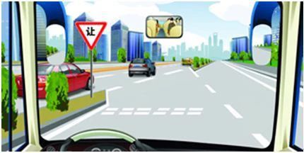 驾驶机动车在这种情况下怎样汇入主路车流？