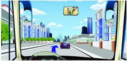 驾驶机动车遇到这种情况怎样做最安全？