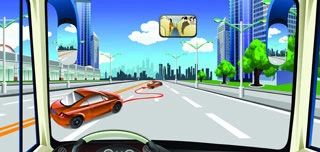 如图、驾驶机动车遇到这种情形怎么办？