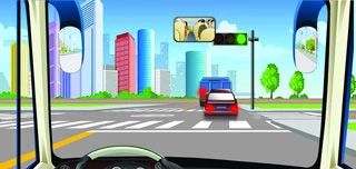 驾驶机动车在交叉路遇到这种情况如何对待？