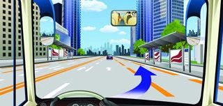 驾驶机动车在这种情况下可以占用公交车站临时停车。（如图）